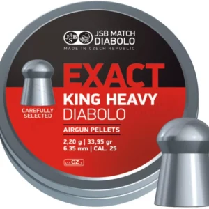 JSB Exact King Heavy 6,35mm 150pcs