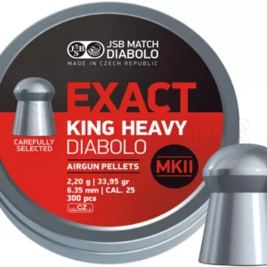 JSB Exact King Heavy MKII 6,35mm 300ks