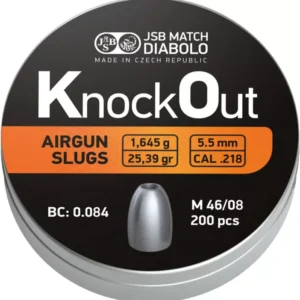 Diabolo JSB KO Slugs .218 5,5mm 200pcs