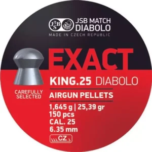 JSB Exact King 6,35mm 150pcs